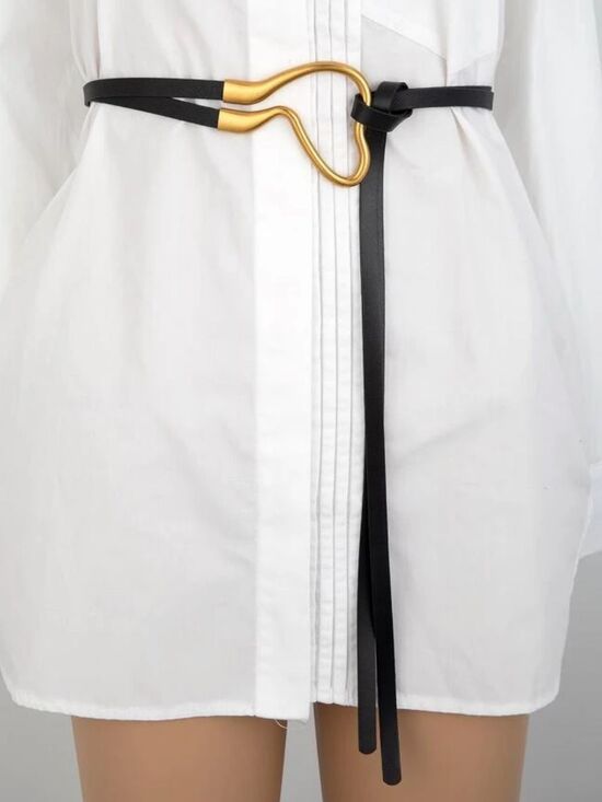 Anthropologie Accessories - Black Waist Belt S1443